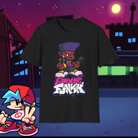 RARE Darnell Friday Night Funkin Pico’s School Unisex Softstyle T-Shirt