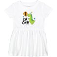 thumbnail image 3 of Inktastic 1st Birthday Dinosaur 1 Year Old Boy Girls Baby Dress, 3 of 5