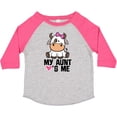 thumbnail image 3 of Inktastic My Aunt Loves Me Girl Cow Girls Toddler T-Shirt, 3 of 5