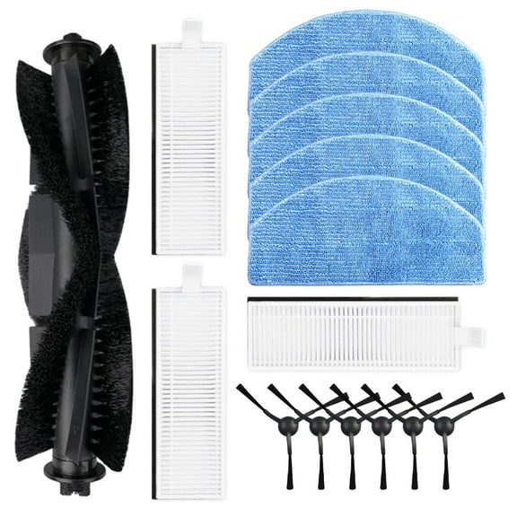 Laresar Evol 3 Robot Vacuum Cleaner Replacement Parts Kit - Main Brush Mop Pads Side Brushes & Filters For Laresar Robot Vacuum Accessories B