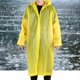 thumbnail image 3 of Chubasquero EVA para hombre y mujer, impermeable, con capucha para acampar al aire libre, impermeable (tamaño medio) amarillo, 3 of 8