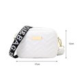 thumbnail image 5 of Moda mujer hombro bandolera Bolso de cuero casual pequeño Bolso (blanco), 5 of 5