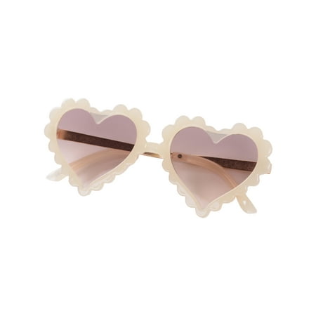 

Kids Girls Boys Retro Sunglasses Heart Shape Classic Heart Frame Summer Holiday Beach Photography Shades UV Protection