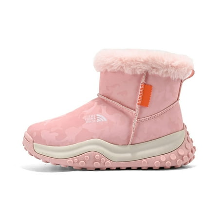 

Girls boys kids snow boot winter outdoor lint warm anti-skidding cold weather shoes