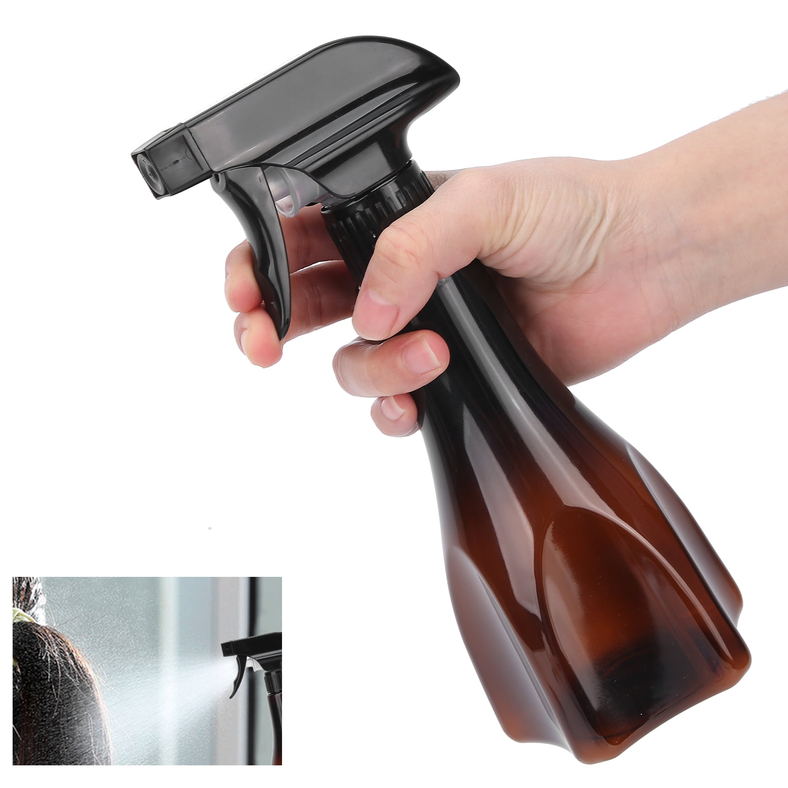 Ccdes 300ml Refillable Empty Spray Bottle Adjustable Nozzle Continuous