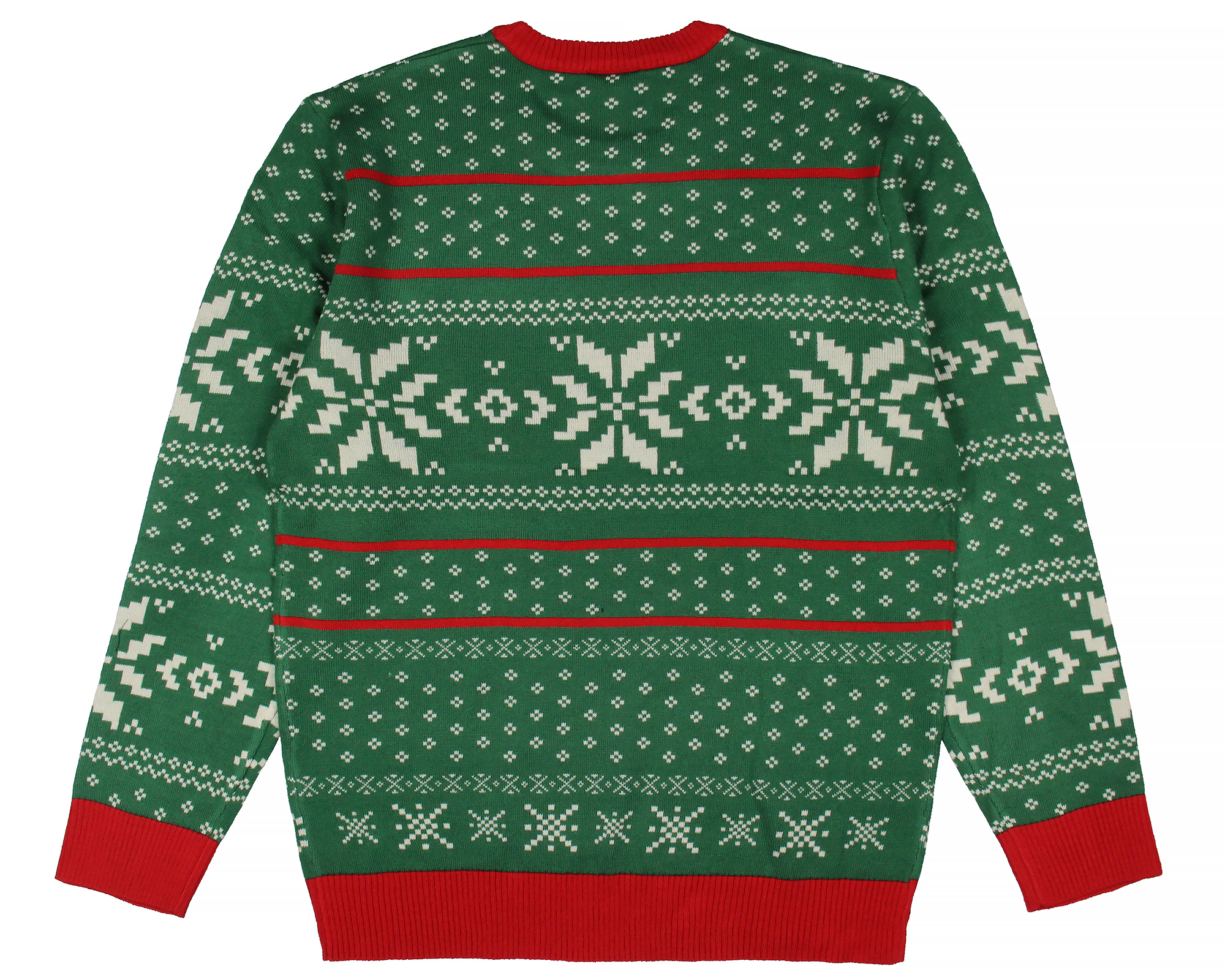 ELF The Movie Men's Buddy Son of a Nutcracker Ugly Christmas Adult Holiday Knit Pullover Sweater
