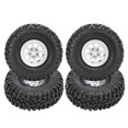thumbnail image 1 of 4 Uds Llanta de rueda de 1,9 pulgadas neumático de goma oso de fresa Apto para 1/10 RC Crawler 115mm, 1 of 10