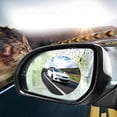 thumbnail image 4 of Walbest 2Pcs Car Rearview Mirror Rainproof Film, HD Nano Anti Fog Anti Scratch Interior Rearview Mirror Anti Glare Film Waterproof for Safe Driving, Car Mirrors, Side Windows Car Trucks SUVs, 4 of 7