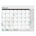 thumbnail image 2 of Recycled Desk Pad Calendar, Wild Flowers Artwork, 18.5 x 13, White Sheets, Black Binding/Corners,12-Month (Jan-Dec): 2026 | Bundle of 5, 2 of 9