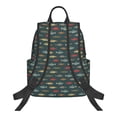 thumbnail image 3 of Daiia River Freshwater Fish School Backpack for Men and Women Lightweight Backpack Durable Backpack Water-Resistant,Travel,Work Bag, 3 of 9