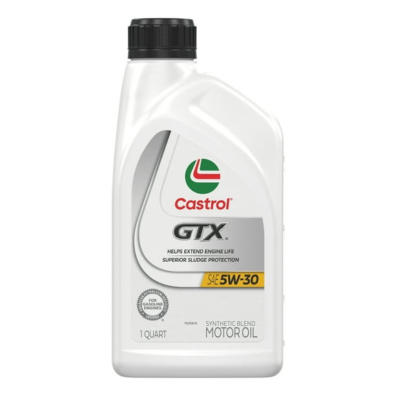 Castrol GTX 5W-30 Synthetic Blend Motor Oil, 1 Quart