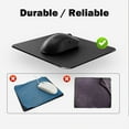 thumbnail image 2 of Liboer Hard Mouse Pad for Logitech Microsoft HP Razer, Double-sided Smooth Surface, Durable Resin Material, Black, 2 of 9