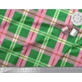 thumbnail image 2 of Soimoi Cotton Cambric Fabric Check Check Decor Fabric Printed Yard 56 Inch Wide, 2 of 3