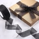thumbnail image 4 of Advancent 1 rollo de cinta transparente decorativa reutilizable Flexible sastrería regalo envoltura libro artesanía joyería 4cm cinta de ancho Artesanía Negro, 4 of 6