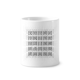 thumbnail image 1 of Extraño carácter chino Titular de cepillo de dientes de cerámica taza de regalo pluma blanco taza 350ml, 1 of 2