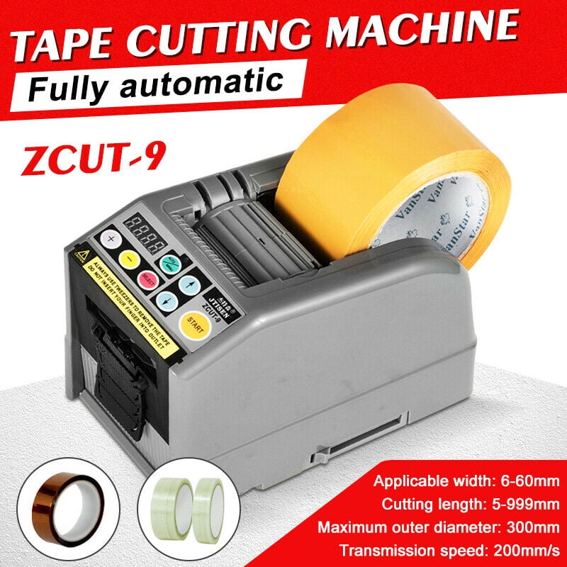 2x Portable Tape Dispenser Desktop Model Tape Cutter with 5 Rolls Masking Tapes 