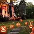 thumbnail image 6 of Hanging Ghost Skeleton Decor – Scary Halloween Prop for Haunted House, Bar, and Themed Party Displays, 6 of 9