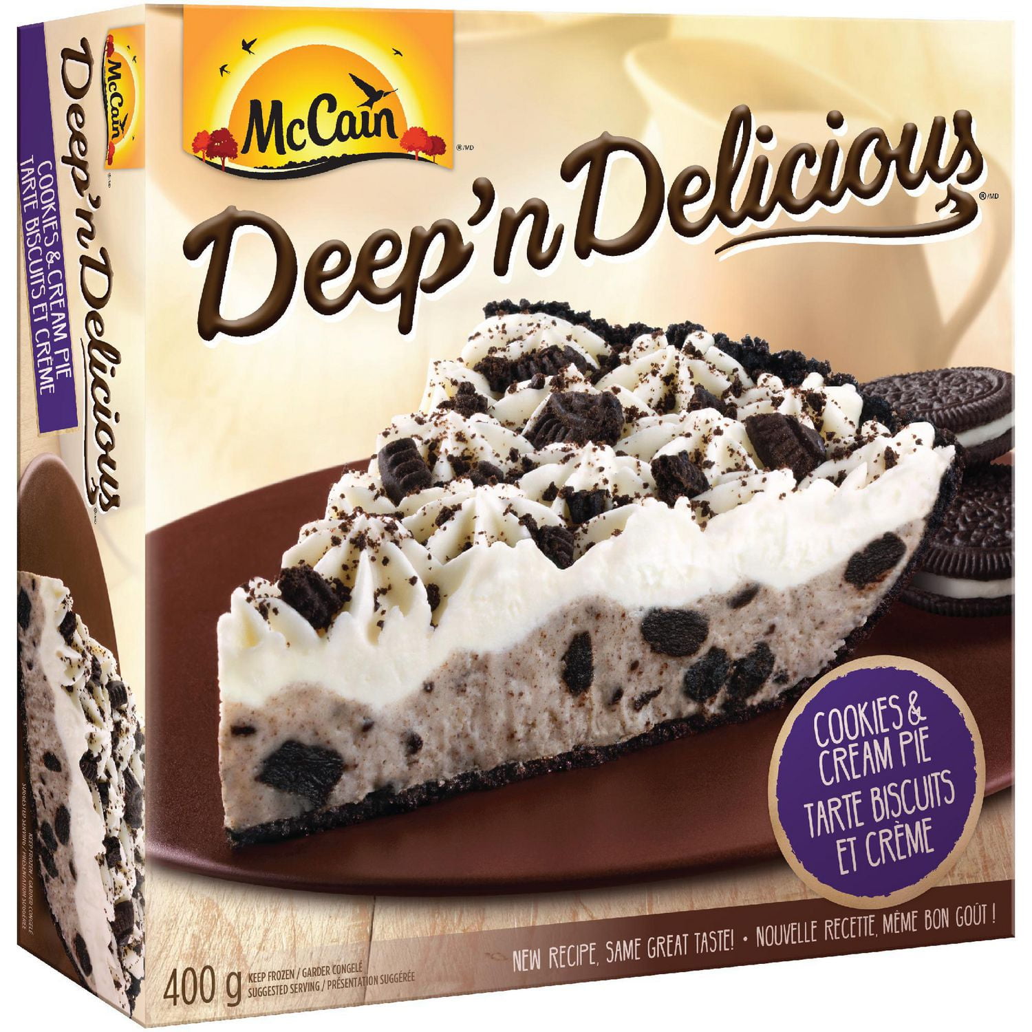 Deep N Delicious Cookies Cream Pie Walmart Canada