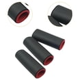 thumbnail image 6 of DimyFew 3 Pieces Pull up Bar Foam Cover Soft Thick Protector for Fitness Workout Gym Black Red, 6 of 9