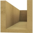 thumbnail image 4 of Ekena Millwork 6"W x 6"H x 24"L Block Woodgrain TimberThane Rafter Tail, Primed Tan, 4 of 6