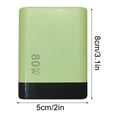 thumbnail image 5 of 3 In 1 Charger Retractable Phone Charger Wall Plug With Scalable 80w Max Fast Charging Module Type C Cable And 2 USB Ports For Phone Laptops, 5 of 5