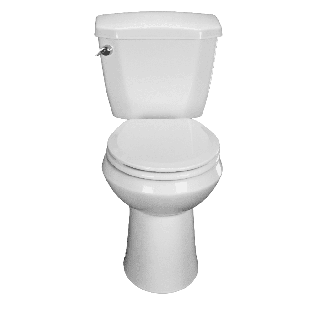Centoco 700-001 Round Molded Wood Toilet Seat, Centocore Technology, White