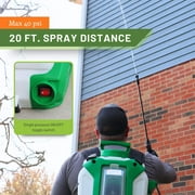 FlowZone Zephyr Flow Optimized QuickSwap Battery Powered Backpack Sprayer - 4 Gallon Electric Sprayer for Lawn, Garden, Pest Control (Battery + Charger Included)