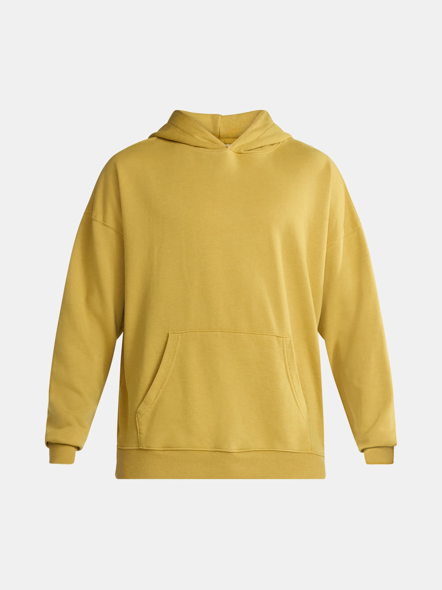 No Boundaries Oversized Hoodie with Long Sleeves, Men's XS-5XL