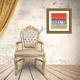 thumbnail image 3 of Cook, Andrea 26x26 Gold Ornate Wood Framed with Double Matting Museum Art Print Titled - Red sky beach IV, 3 of 4
