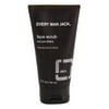 Every Man Jack Fragrance Free Face Scrub and Pre-Shave for Men, Naturally Derived, 5 oz