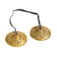 thumbnail image 2 of Tingsha Cymbals Bells 65 cm de diámetro para familiares y amigos Meditación Campanas Budista Tingsha Símbolos C, 2 of 8