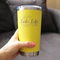 thumbnail image 3 of Bevvee Insulated Travel Tumbler 20 oz Lake Life Lake Enthusiast Gifts Tumblers, 3 of 4