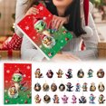 thumbnail image 1 of 2025 Home Holiday Advent Calendar Set with 2D Funny Animal Commemorative Collectible for Festive Countdown Celebration, 1 of 6