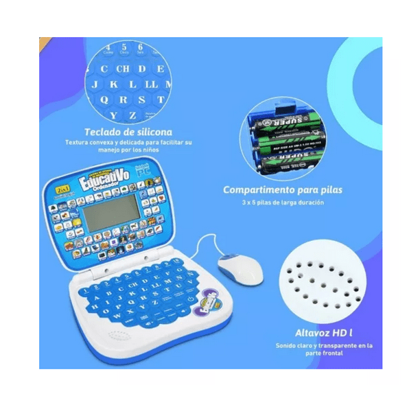 Mini Computadora El Computador Juguete Computador Didactico Mini