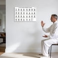 thumbnail image 3 of Tai Chi Chair Workout Chart Poster Print Seated Exercises for Beginners and Seniors Canvas Wall Art Living Room Bedroom Home Gym Decor 8x10 Inch, 3 of 7