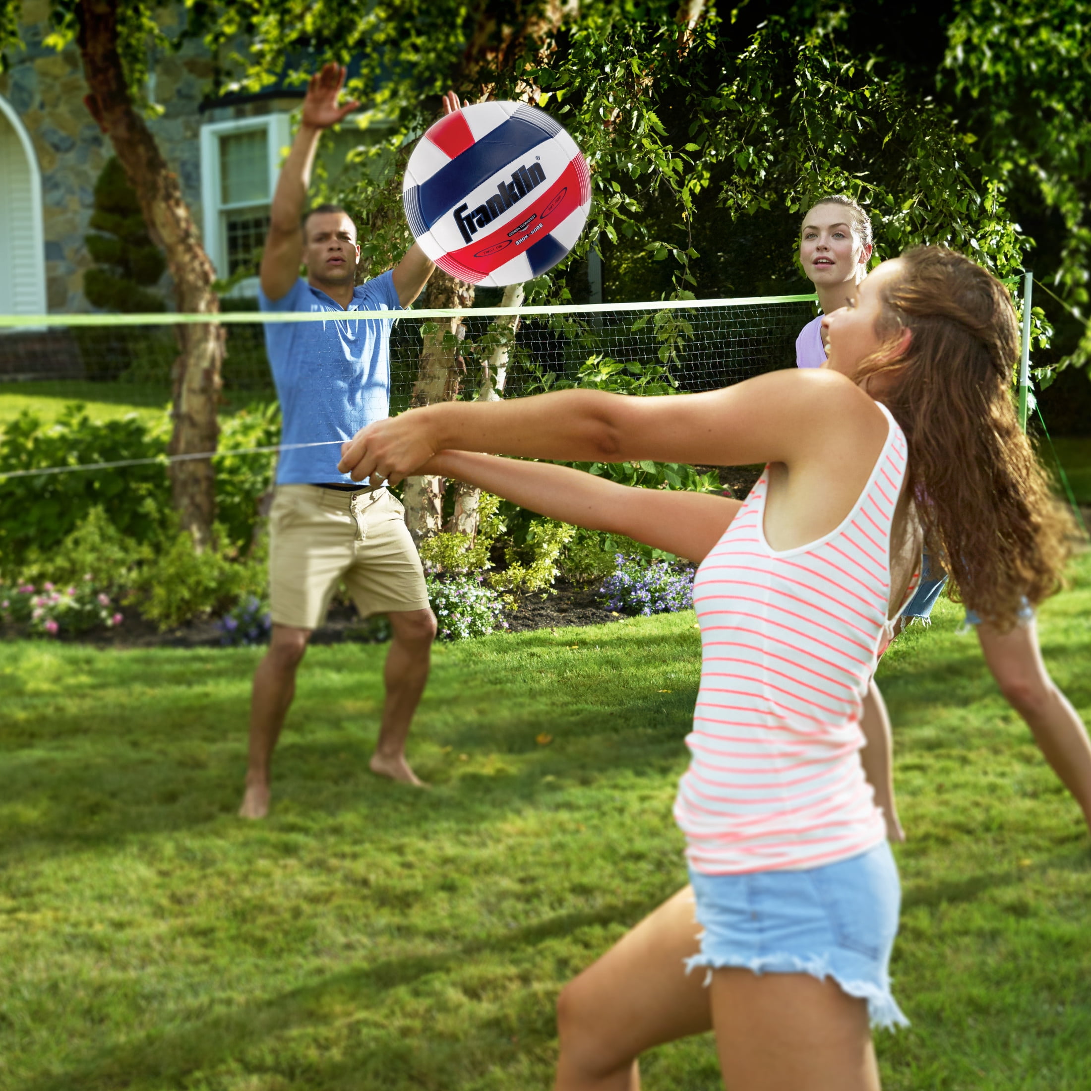 Franklin Sports Super Soft Spike Volleyball - Official Size and Weight
