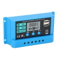 thumbnail image 1 of Photovoltaic Solar Controller, PWM Regulating 12V 24V Adaptive LCD Display Solar  Controller  for Smart Home 10A,20A,30A, 1 of 7