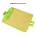 thumbnail image 3 of Maoww Tapis Rafraîchissants pour Chiens, Tapis Rafraîchissant pour Chiots, Intérieur, Yeux Grands, Vert, 8kg-50*40cm, 3 of 6