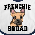thumbnail image 4 of Inktastic Cute French Bulldog  Frenchie Squad Boys or Girls Baby Bib, 4 of 4