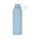 thumbnail image 1 of Botella de agua portátil para deportes al aire libre, taza aislada de boca pequeña de acero inoxidable con mango portátil, 500ml, 1 of 3
