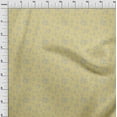 thumbnail image 4 of oneOone Viscose Chiffon Yellow Fabric Harvest Sewing Material Print Fabric By The Yard 42 Inch Wide, 4 of 4