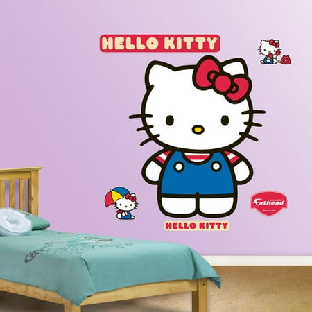 Fathead Hello Kitty Wall Decal Walmart com Fathead Hello Kitty Wall Decal Walmart com