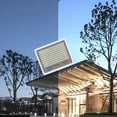 thumbnail image 1 of Lámpara Solar Luz de inundación LED con energía solar IP67 impermeable temporizador de encendido automático para patio camino patio, 1 of 6