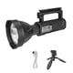 thumbnail image 3 of LED Lloria de búsqueda potente Handy Al aire libre Camping Viajar USB Flashlight 8000mAh Batería de litio Batería blanca Proyector de luz Pequeño con soporte Methold OD002671-02B, 3 of 6