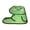 B, variant on A Super Absorbent Diatomite Bathroom Door Mat Featuring Adorable Rabbit Frog Puppy Designs Quick Dry Floor Mat For Shower Areas