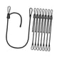 thumbnail image 3 of Mosquetón de cuerda elástica, correas elásticas para practicar cuerdas de saltar, banda elástica, 8 piezas, 3 of 9