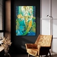 thumbnail image 5 of Epic Art 'The Sirens' by David Galchutt, Acrylic Glass Wall Art, 24"x36", 5 of 8