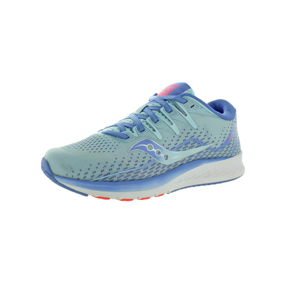 Saucony - Saucony Girls Ride ISO 2 Performance Lace Up Running Shoes