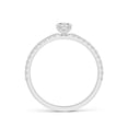 thumbnail image 2 of ANGARA Natural Classic Diamond Solitaire Ring in 14K White Gold for Women (Size-4.1mm| Color-I-J| Clarity-I1-I2) | April Birthstone, Anniversary, Jewelry Gift for Women | Natural Diamond Ring, 2 of 10