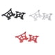 thumbnail image 2 of Bewildely Soporte fijo para amortiguador, accesorios profesionales de fijación de Color sólido, componente modificado, juego de bricolaje, reemplazo para Kits de construcción modelo Rojo Bewildely FN010966-02, 2 of 6